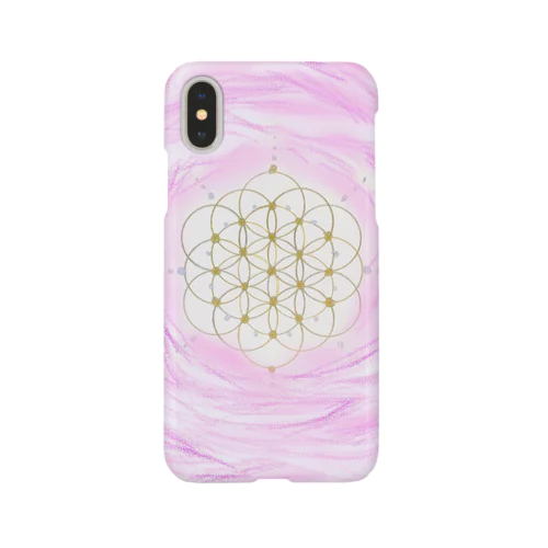 Flower of Life 001 (rose) Smartphone Case