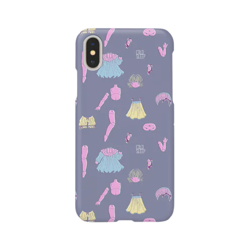 バラバラドールのテキスタイル Smartphone Case