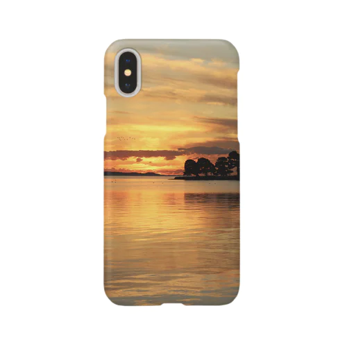 宍道湖の夕日 Smartphone Case