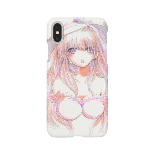 帽子の女の子 Smartphone Case