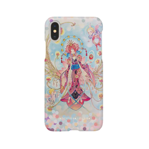 花女神の祝福 iPhone Smartphone Case