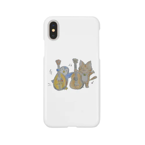 ギターねこちゃんとマンドリンペンギンさん Smartphone Case