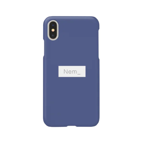 ねむふぉん_blue Smartphone Case