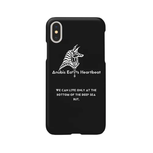 Anubis Eats Heartbeat Lyrics Goods - 深海魚 スマホケース