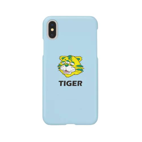 I AM A TIGER(BLUE) Smartphone Case