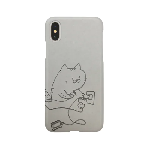 充電するネコ Smartphone Case