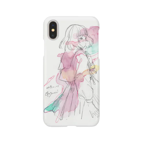 水彩ドローイング Smartphone Case