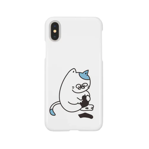 くつしたを脱ぐねこ Smartphone Case