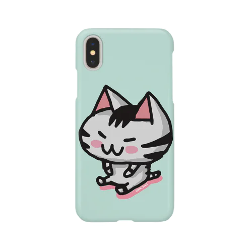 よりぬきちびギャラリー お座りボンgreen Smartphone Case