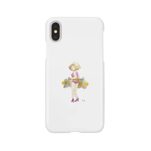 スカートひらり女の子♡ Smartphone Case