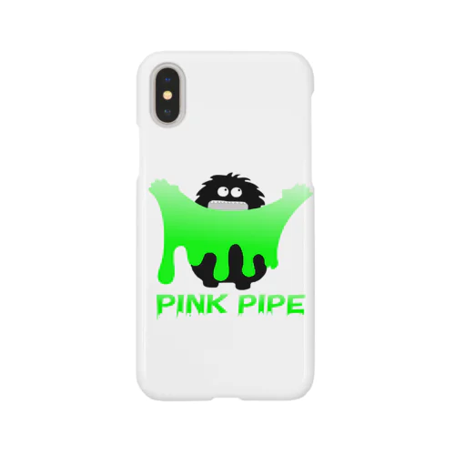 PINK PIPEスライムモンスター緑 スマホケース