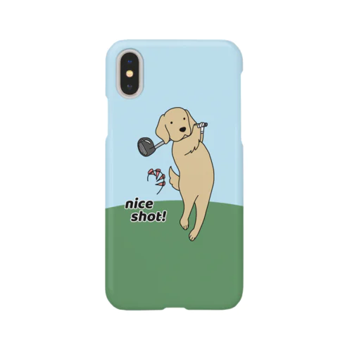 ナイスショット（ブルー） Smartphone Case