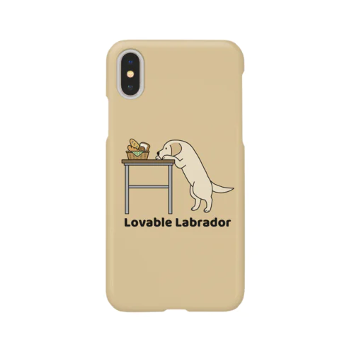 lovable labradorイエロー（イエロー） スマホケース