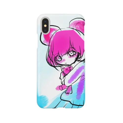 pink. teddy Smartphone Case