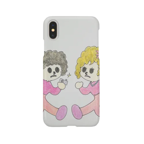 飛び出しペーパー夫妻 Smartphone Case