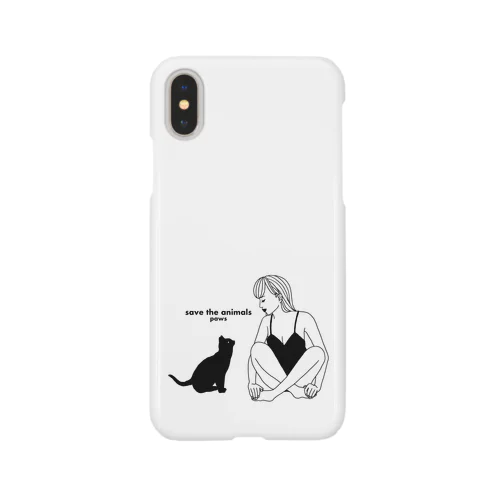 猫と女の子 Smartphone Case