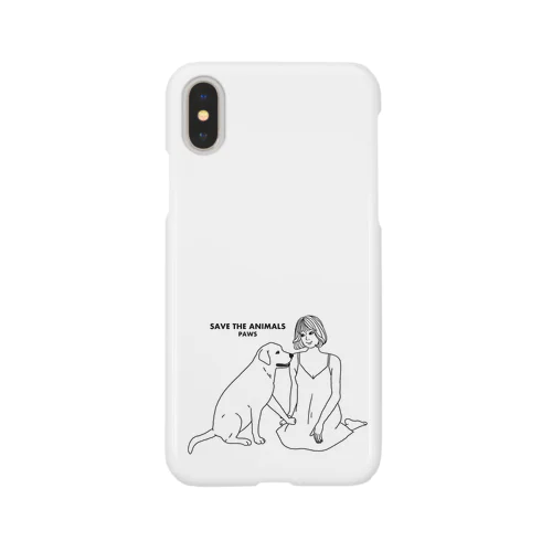 犬と女の子 Smartphone Case