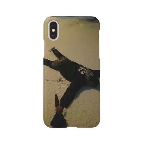 DRUNK BOY in SNOW Smartphone Case