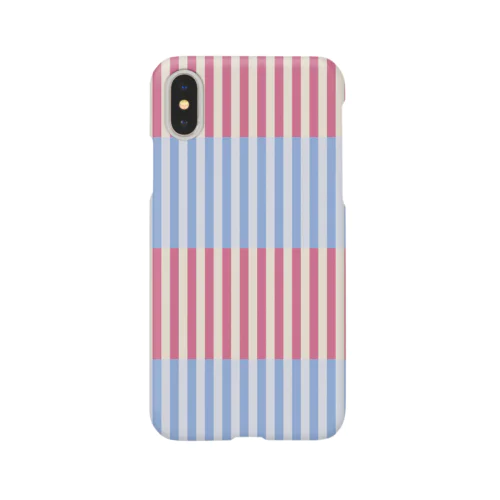 バイカラーのキュートなスマホケース Smartphone Case