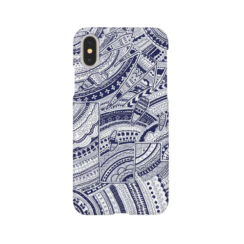 手描き柄がら Smartphone Case