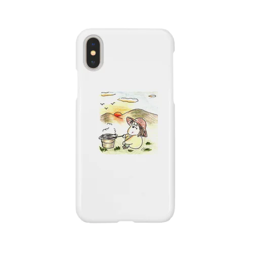 みわぽん 秋刀魚焼くバージョン Smartphone Case