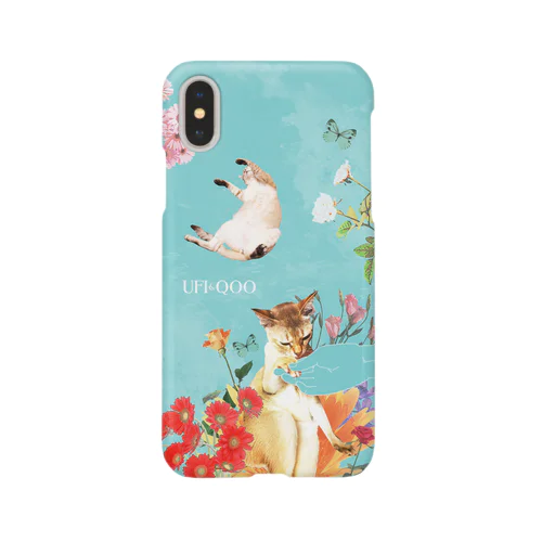 お花コラージュ ユーフィとクーちゃん Smartphone Case