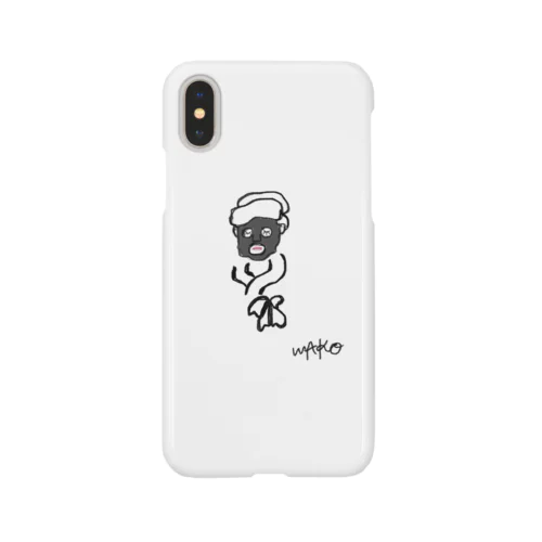 facial mask white Smartphone Case