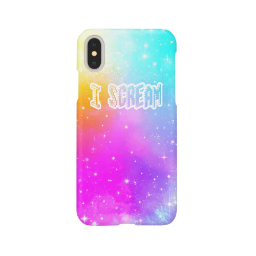 I Scream Universe Vivid Rainbow スマホケース