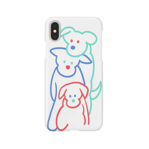 いぬ三つ子 iPhone Smartphone Case