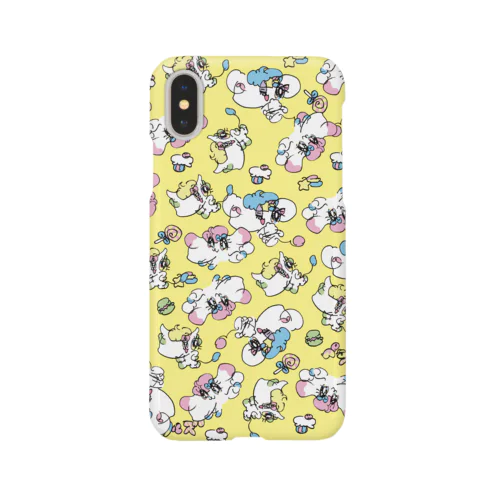 めかくし★ペロスパ総柄 iPhone Smartphone Case