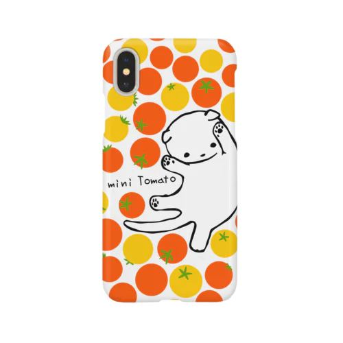 赤ちゃん猫 と ミニトマト Smartphone Case