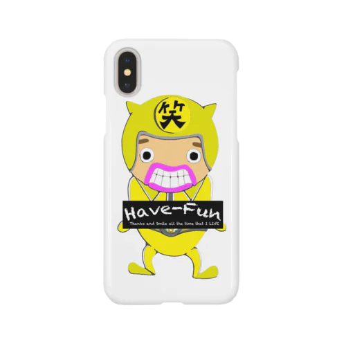 HaveーFun笑男戦隊黄スマフォケース Smartphone Case