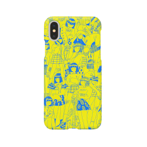 大集合ガールズ(yellow) Smartphone Case