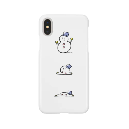 ゆきだるまスマホケース Smartphone Case