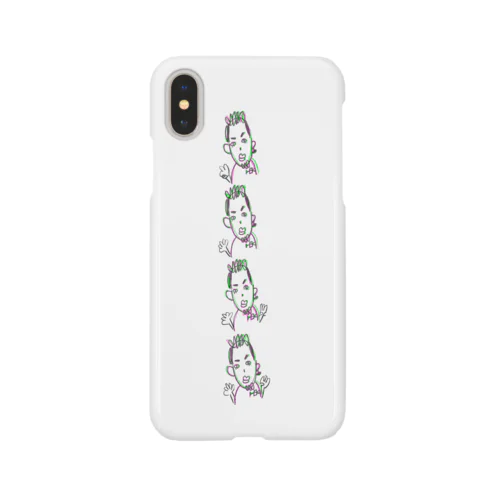 はっさくの似顔絵iPhoneケース(2589) Smartphone Case