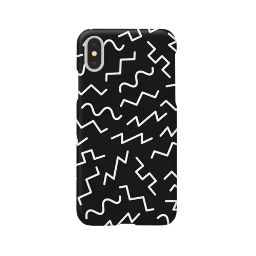 synth wave b/w Smartphone Case