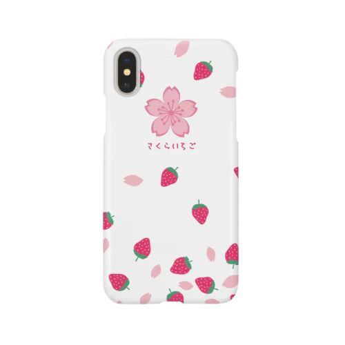 さくらいちご iPhoneケース Smartphone Case