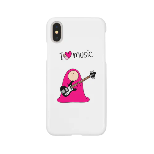 I LOVE MUSIC - アイラヴミュージック エレクトリックベースVer.  Smartphone Case