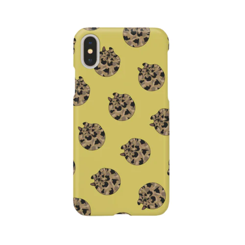 ねこドット サビ猫 Smartphone Case