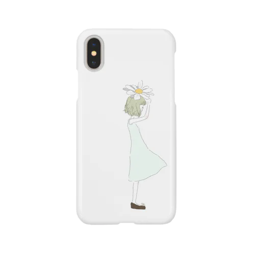 花と女の子 Smartphone Case