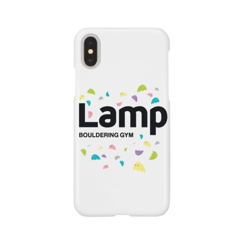 Lampちゃんロゴ黒 Smartphone Case