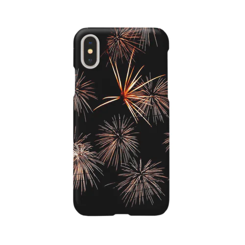 電線と花火 Smartphone Case