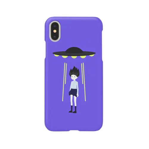 UFOにさらわれない スマホケース