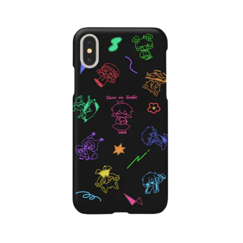 しろえに【iPhone Xs】 Smartphone Case