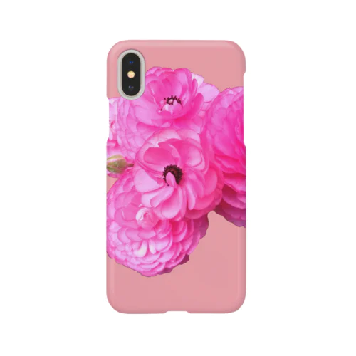 ラナンキュラス・ピンク① (Rosepink) Smartphone Case