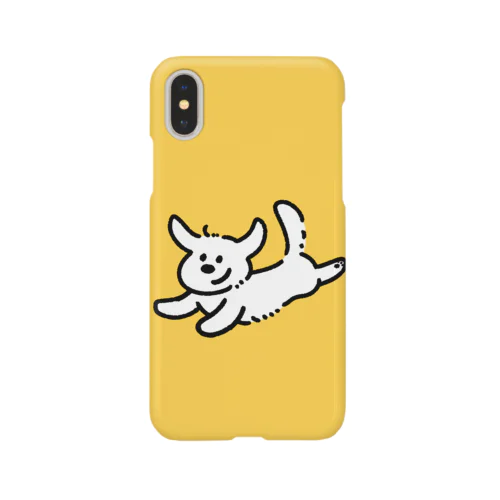 走るイッヌ黄色 Smartphone Case