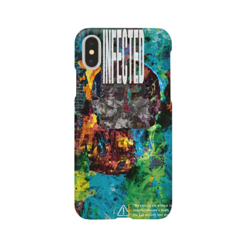 Infected Skull Smartphone Case