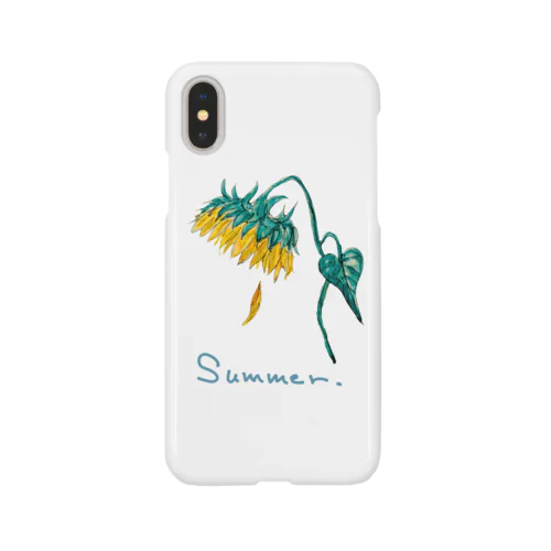 しょんぼり向日葵 Smartphone Case