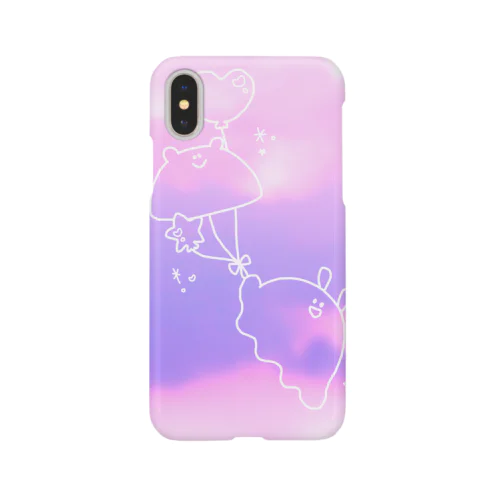 まんたくんとめんだこちゃん、そらをとぶ Smartphone Case