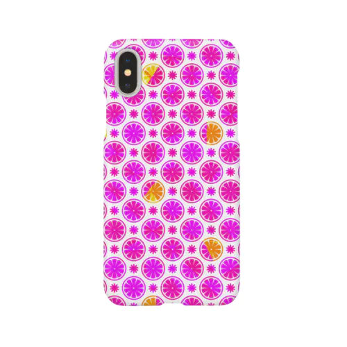 Pink citrus Smartphone Case